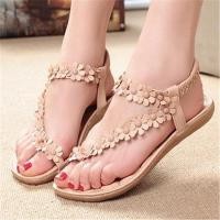 ราคา Flip flops Womens slippers รองเท้าแตะผู้หญิงรองเท้าแตะแฟชั่นสไตล์โบฮีเมียน (5297756678)