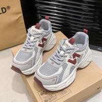 ราคา อุปทานในสต็อก รุ่นQ165 ผ้าตาข่าย รองเท้าวิ่งนักเรียน พื้นหนารองเท้าลำลอง ระบายอากาศได้ รองเท้าผ้าใบผู้หญิง เสริมส้น5ซม สไตล์แฟชั่น (24277560359)