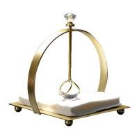ราคา Paper Napkin Holder Iron Crystal Ball Tissue Napkin Holder Paper Napkin Rack Dispenser for Kitchen Living Room (25457477524)