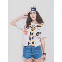 ราคา เสื้อยืดลูกเสือสำรอง สำหรับชาย หญิง SaiDiDee (18471942823)