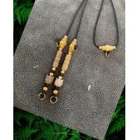 ราคา สร้อยพระ สร้อยคอเชือกร่ม เขาควายเผือก แขวนตะกรุด เชือกหนา 2 มิล ความยาว 26 นิ้ว แขวนพระ 4 องค์ (18839688136)