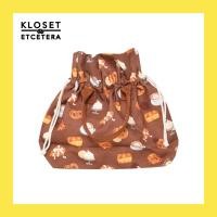 ราคา Kloset and Etcetera Pastry Party Pumpkin Bag 15th 15 กระเป๋าถุงหูรูด (25227456063)