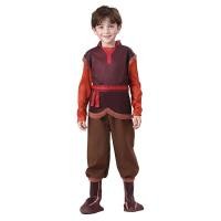 ราคา ชุดการแสดงเป็นเจ้าชายคริสโตเฟอร์จากภาพยนตร์เรื่อง Frozen สำหรับเด็กผู้ชาย ชุดวันฮาโลวีน ชุดราตรีย้อนยุค ชุดการแสดง (22888189012)