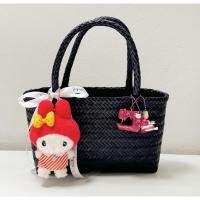 ราคา พร้อมส่ง New Blooming bag กระเป๋าสาน ดีงาม กระเป๋าสานด้วยกระจูด (23798265312)