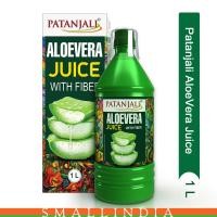 ราคา ส่งฟรี SMALL INDIA Patanjali Ayurvadic AloeVera Juice With Fiber 1000ml AloeVera Juice (24534026256)