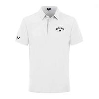 ราคา Callaway ฤดูร้อนกอล์ฟผู้ชายแห้งเร็วแขนสั้น Polo เสื้อกีฬากลางแจ้งดูดซับความชื้นระบายอากาศปกยืด T เสื้อ (23079903278)