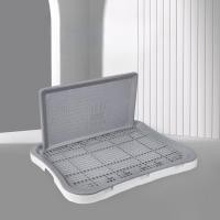 ราคา Chele COD ห้องน้ำสุนัข ถาดรองฉี่หมา ถาดฉี่สุนัข 65 50 6 5cm มีตะแกรงรองถาด พร้อมเสาสามารถถอดออกได้ แผ่นรองฉี่ (24882976783)