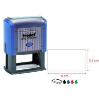 ราคา ตรายางหมึกในตัว trodat 4926 ขนาด 3 8 x 7 5 cm trodat 4927 ขนาด 4 x 6 cm trodat 4928 ขนาด 3 3 x 6 cm สั่งทำใส่ข้อความได้ตามต้องการได้ แจ้งสั่งทำทาง Chat (18955424596)