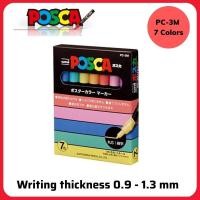 ราคา UNI POSCA Paint Marker Pen Set PC 3M 0 9 1 3mm Fine Tip 7 8 15 Colors Direct From Japan (24811825316)
