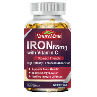 ราคา NatureMade Iron Vitamin C Complex Softgels ช่วยลดความเหนื่อยล้าและสนับสนุนสุขภาพภูมิคุ้มกัน (25604569953)