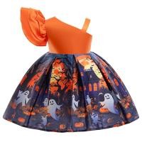 ราคา MQATZ ชุดคืนวันฮาโลวีนสยองขวัญชุดแม่มดคอสเพลย์โครงกระดูกฟักทองหน้ากากฮาโลวีนผีปีศาจค้างคาวพิมพ์ลายพรางปาร์ตี้สวมหน้ากากชุดเดรสเด็กผู้หญิง (22618675139)