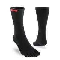 ราคา ถุงเท้า injinji ถุงเท้าวิ่ง กีฬา Sport Original Crew Black ถุงเท้าครึ่งแข้ง ถุงเท้า 5 นิ้ว แยกนิ้ว ของแท้ (14960390794)