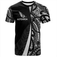ราคา 2025 Parent Child Clothing Summer Zealand Maori Rugby Printed T shirt Sports Fitness T shirt Fashion Hawaiian Sportswear Top (24782998595)