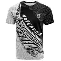 ราคา 2025 Parent Child Clothing Summer Zealand Maori Rugby Printed T shirt Sports Fitness T shirt Fashion Hawaiian Sportswear Top (24782998588)