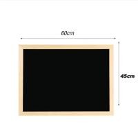ราคา CCStore กระดานดำ แม่เหล็กขอบไม้ กระดานไม้ กระดานชอล์ก กระดานเขียนลบได้ ติดแม่เหล็กได้ Blackboard Chalk board Magnetic (24878090559)