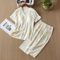 ราคา ชุดนอนผู้หญิงผ้าฝ้ายแท้ ชุดนอนผ้าไหม คอวี แขนยาว กระโปรงสั้น ชุดนอนผ้าฝ้ายผสม ชุดนอนฤดูร้อน ชุดนอนผู้หญิง (24266594676)