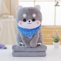 ราคา ตุ๊กตาหมาชิบะ หมอนผ้าห่ม ตุ๊กตาหมอนผ้าห่ม หมาชิบะ ลายน่ารัก มีผ้าห่มในตัว ขนาด 100x160cm ของขวัญ (24561455056)