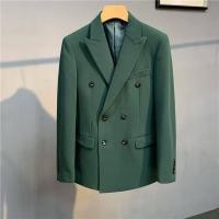 ราคา ชุดสูทสไตล์เกาหลีชุดสูทกระดุมสองแถวเสื้อโค้ทสีเทาแบบสั้นสำหรับผู้ชายชุดสูทลำลองสำหรับผู้ชายชุดสูทแบบลำลองยอดนิยม (23647335458)