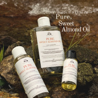 ราคา น้ำมันสวีทอัลมอนด์ เข้มข้นสกัดเย็น 100 l COLD PRESSED l SWEET ALMOND OIL 100 By Rose Thip Garden (21648814497)