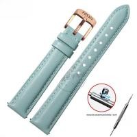 ราคา สายนาฬิกาหนังแท้สำหรับผู้หญิง Fossil ES5068 ES4430 BQ3502 ES3988 พร้อมหัวเข็มขัดแบบหมุด สายนาฬิกาหนังแท้แบบหัวเข็มขัดแบบหมุด (24033903371)