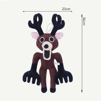 ราคา 2025 New 99 Nights In The Forest Plush Game Brown Stand Sit Elk Deer White Owl Stuffed Doll Kid Christmas Gifts (25485035801)