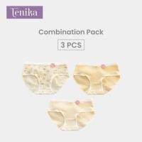 ราคา TENIKA กางเกงชั้นใน ผ้าฝ้ายสไตล์ญี่ปุ่น ลายดอกไม้น่ารัก ผ้าฝ้าย 073 (24476516940)