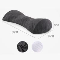 ราคา LZD Lumbar Support Pillow Back Support Memory Foam Pillow for Sleeping in Bed Waist Support Cushion for Lower Back Pain Relief Removable Zipper Breathable Pillow Cover (22592644956)