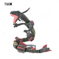 ราคา 75CM Pokemon Plush Rayquaza Green Black Peluche Stuffed Doll Toys Gifts for Kids Birthday Christmas (23575089705)
