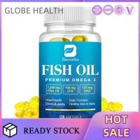 ราคา 120pcs Fish Oil 1000 mg น้ำมันปลา รับประทานง่าย ไร้กลิ่นคาว 120เม็ด เซเรส น้ำมันปลา Omega 1000 น้ำมันปลา Fish oil (25342771223)