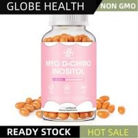 ราคา 120pcs Myo D Chiro Inositol Capsules สนับสนุนความสมดุลของฮอร์โมนและช่วยการเผาผลาญ Myo Inositol D Chiro Inositol 40 1 2050mg Per Serving (25529763110)