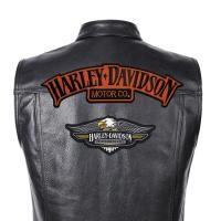 ราคา อาร์มปัก ฮาร์เลย์ Harley Davidson ขนาดใหญ่สำหรับเย็บติดด้านหลังเสื้อ รุ่น P7Aa52 0763 (23805493644)