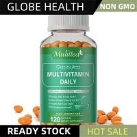 ราคา 120pcs เพิ่มน้ำหนัก MultivitPlus Multivitamin มัลติวิตพลัส วิตามินเพิ่มน้ำหนัก 1 กระปุก 120 เม็ด Multivit Plus สูตรใหม่ มัลติวิตามิน วิตามินเพิ่มนน (25341939304)