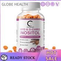 ราคา 120pcs Myo D Chiro Inositol Capsules ส่งเสริมการตกไข่ ปรับรอบเดือนให้เหมาะสม มดุลของฮอร์โมน อาหารพร้อมทาน Inositol plus อิโนซิทอล พลัส (25529379238)