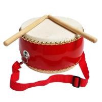 ราคา Altama กลองเล็กตีกลอง หนังวัวเด็กของเล่นกลอง 7 นิ้วจีนแดงกลองเครื่องดนตรีกลองรบกลองเล็กกลองแบนสำหรับเด็กแสดง (24250411259)