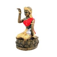 ราคา นางกวัก กวักทรัพย์ เนื้อมวลสารแร่เหล็กน้ำพี้แท้ วัตถุมงคลเรียกโชค ค้าขายดี มั่งคั่งร่ำรวย สูง 6 5 นิ้ว ฐาน 3 5 นิ้ว (25509562641)