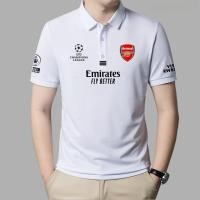 ราคา เสื้ออาร์เซนอล เสื้อโปโล come on your gunners สโมสรฟุตบอลพรีเมียร์ลีก เสื้อโปโลผู้ชาย และผู้หญิงที่หายใจ (25222331489)