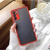ราคา ส่งจากไทย Case OPPO A16 เคสโทรศัพท์ Oppp A16 เคสกันกระแทก ปุ่มสีผิวด้าน กันรอยกล้อง ขอบนิ่มหลังแข็ง (14286402738)