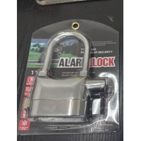 ราคา แม่กุญแจกันขโมย กุญแจเตือนภัย สัญญาณกันขโมย มีเสียงร้องไซเรนแจ้งเตือน กุญแจล็อคดิสเบรค กุญแจใช้กับประตูบ้าน Alarm Lock 110 dB (25632034091)