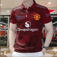 ราคา Manchester United FC ผู้ชาย เสื้อแมนยู ฟุตบอลคลับเสื้อโปโลสไตล์กีฬาหรูหราผู้ชาย เสื้อลิวอรพูล (25317560823)