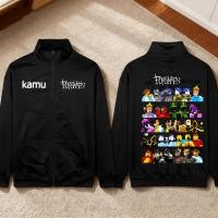 ราคา New เสื้อคาร์ดิแกนคอตั้ง Roblox Forsaken เสื้อแจ็คเก็ตคาร์ดิแกนคอตั้ง Roblox Forsaken ตั้งชื่อได้ตามใจชอบ (25592030724)