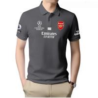ราคา เสื้ออาร์เซนอล เสื้อโปโล come on your gunners สโมสรฟุตบอลพรีเมียร์ลีก เสื้อโปโลผู้ชาย และผู้หญิงที่หายใจ (25222331483)