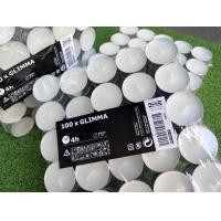 ราคา เทียน 100 ชิ้น เทียน ทีไลท์ เทียนทีไลท์ เทียนไข เทียนถ้วย เทียนประดับ สีขาว ไร้กลิ่น Candles (24786202087)