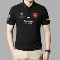 ราคา เสื้ออาร์เซนอล เสื้อโปโล come on your gunners สโมสรฟุตบอลพรีเมียร์ลีก เสื้อโปโลผู้ชาย และผู้หญิงที่หายใจ (25222331495)