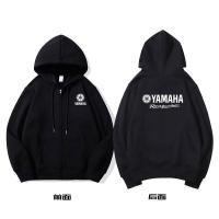 ราคา New เสื้อสเวตเตอร์ซิปสำหรับขี่มอเตอร์ไซค์ Yamaha ผู้ชายและผู้หญิง เสื้อคลุมคาร์ดิแกนมีฮู้ดสำหรับคนรักมอเตอร์ไซค์ Yamaha (25341193616)