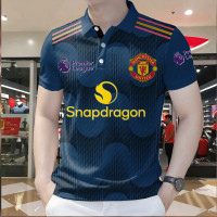 ราคา Manchester United FC ผู้ชาย เสื้อแมนยู ฟุตบอลคลับเสื้อโปโลสไตล์กีฬาหรูหราผู้ชาย เสื้อลิวอรพูล (25317560839)