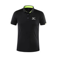 ราคา MIZUNO กอล์ฟผู้ชายฤดูร้อนแขนสั้นเสื้อยืดกีฬาการดูดซึมเหงื่อแห้งเร็วระบายอากาศเสื้อโปโลสบายๆกลางแจ้งด้านบน (22590305488)