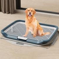 ราคา Aimayapet ห้องน้ำสุนัข ถาดรองฉี่สุนัข ถาดฉี่สุนัข มีตะแกรงรองถาด พร้อมเสาสามารถถอดออกได้ 65 50 6 5cm (23390404765)