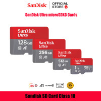 ราคา SanDisk Ultra 128GB 256GB 512GB 1 Tb 2TB A1 Ultra Micro SD Class10 Sandisk การ์ดความจำ MicroSD 128GB (25589732375)