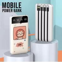 ราคา Power Bank แบตสำรอง 30000mAh รับประกัน 1 ปี พาวเวอร์แบงค์น่ารักใหม่ พร้อมสายชาร์จฟรี พาวเวอร์แบงค์ พาวเวอร์แบงค์แท้ USB ชาร์จเร็ว พาวเวอร์แบงค์เล่นเกมได้ รองรับไอโฟน Type C (21501963080)
