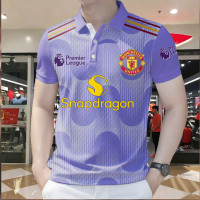 ราคา Manchester United FC ผู้ชาย เสื้อแมนยู ฟุตบอลคลับเสื้อโปโลสไตล์กีฬาหรูหราผู้ชาย เสื้อลิวอรพูล (25317560836)